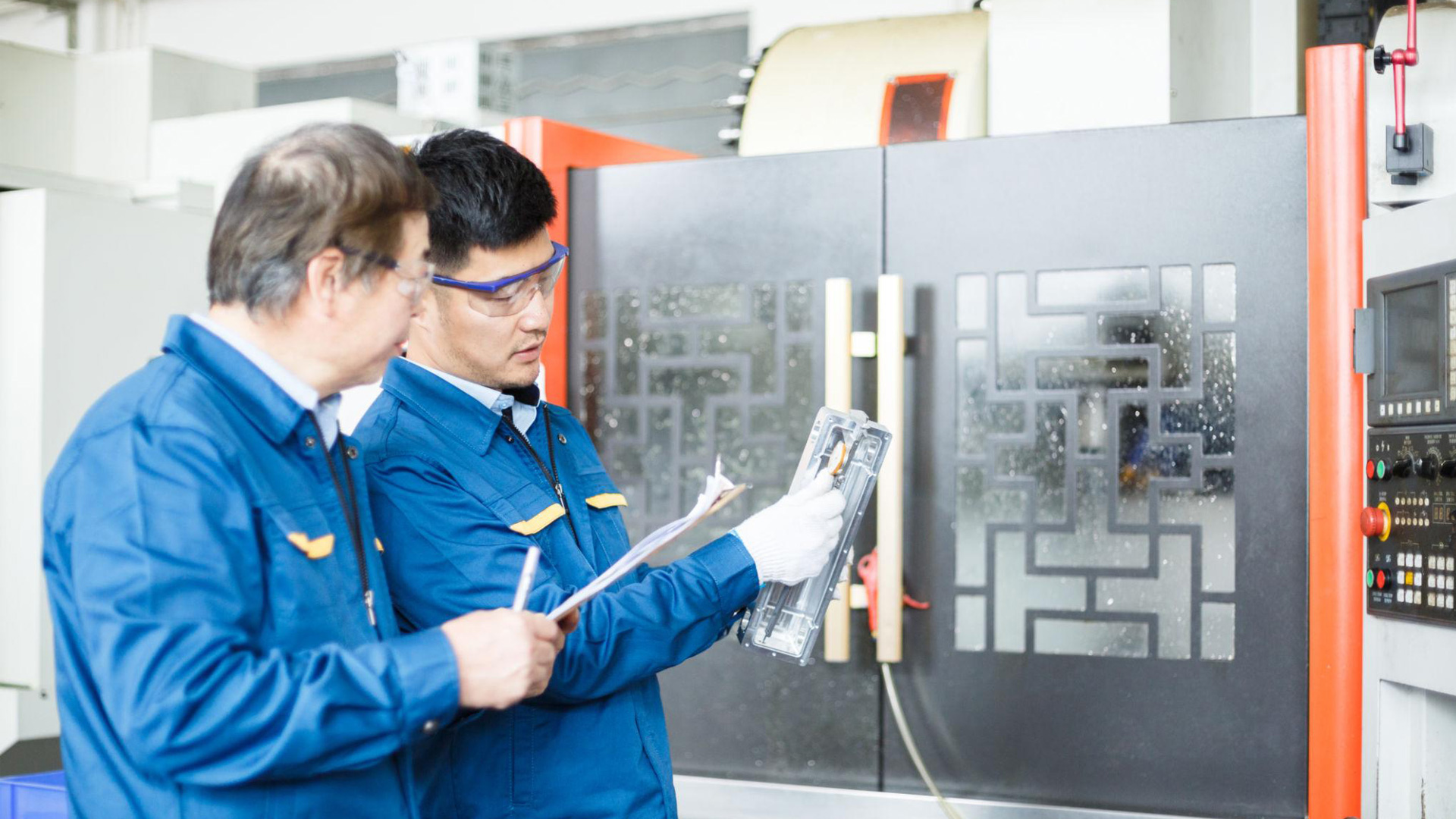 On-site manufacturing execution